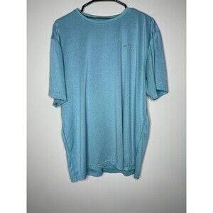 Eddie Bauer Men's Activewear XL Teal Blue Short Sleeve T-Shirt
